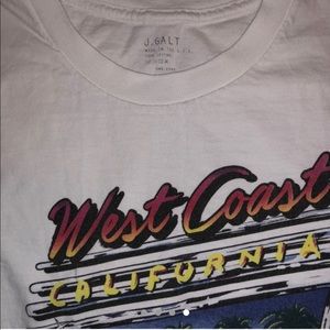 Brandy Melville John Galt West Coast Graphic tee